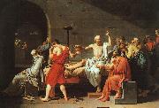 Jacques-Louis David The Death of Socrates France oil painting reproduction